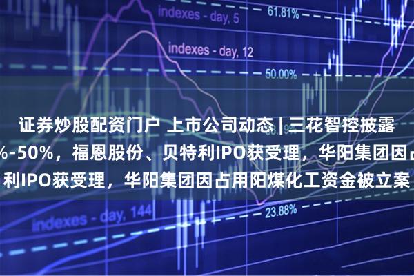 证券炒股配资门户 上市公司动态 | 三花智控披露上半年净利同比预增25%-50%，福恩股份、贝特利IPO获受理，华阳集团因占用阳煤化工资金被立案